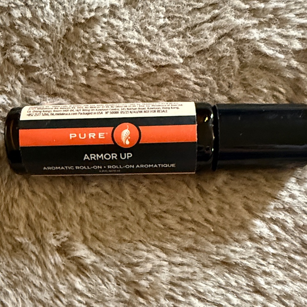 Pur Armor Up Aromatic Roll-On - Black and Orange Design